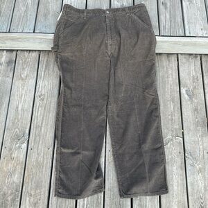 Men's‎ Classic Corduroy Pants in Deep Brown